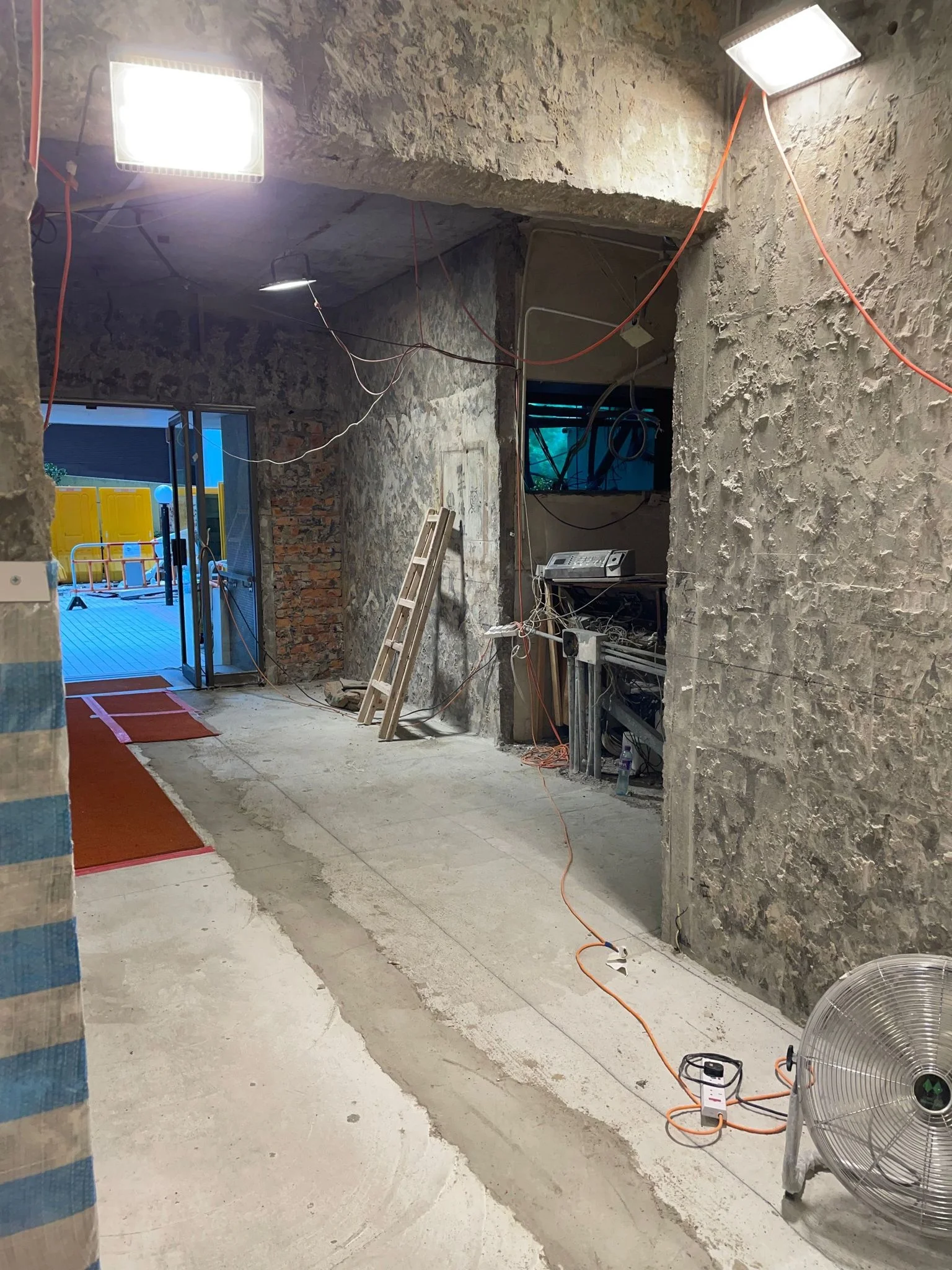 薄扶林置富花園大堂重建工程 施工相片 2