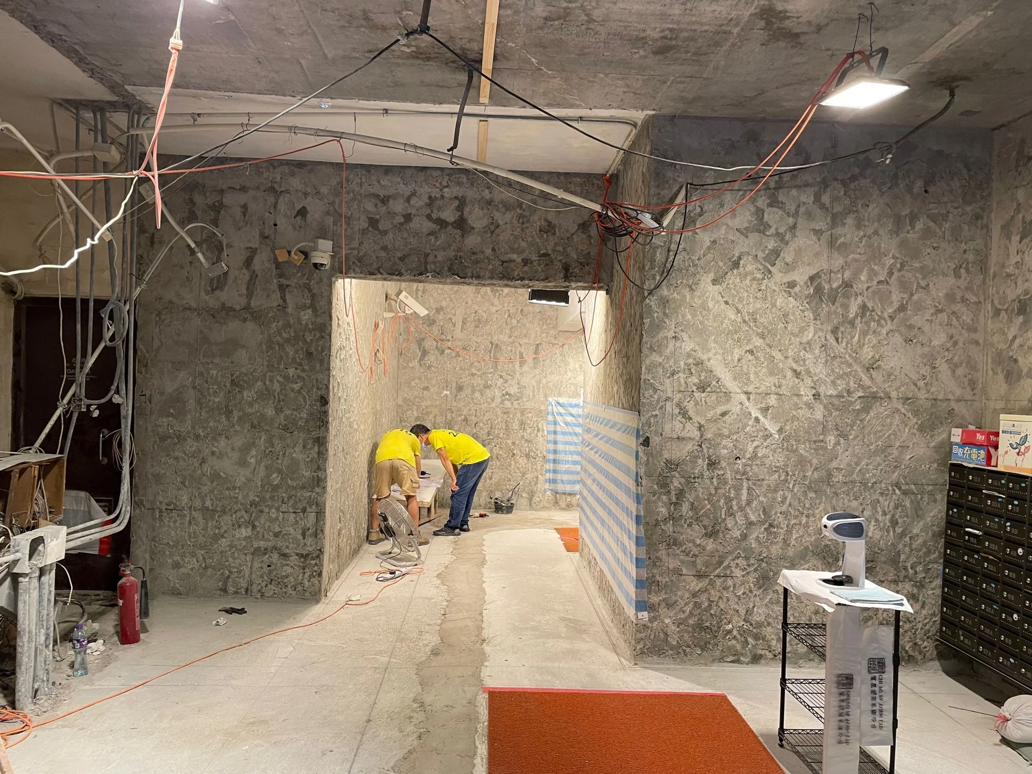 薄扶林置富花園大堂重建工程 施工相片 6