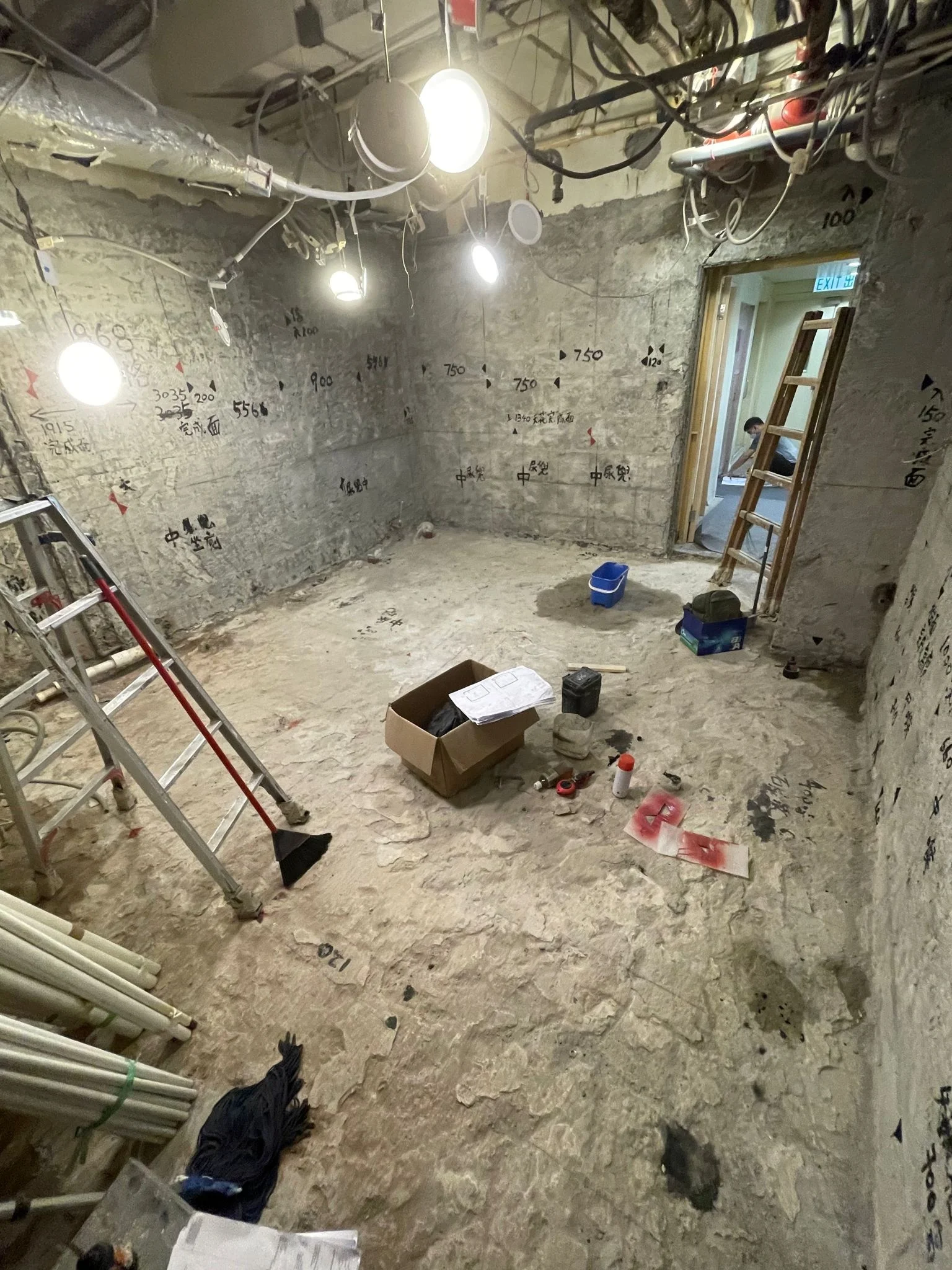 鰂魚涌康怡廣場廁所翻新工程 施工相片 2